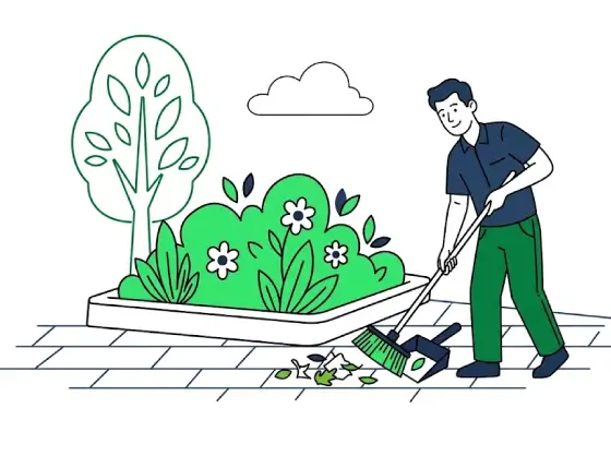 Ilustracja do działu Utrzymanie czystości